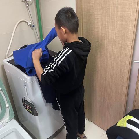 我的假期生活——洗衣篇