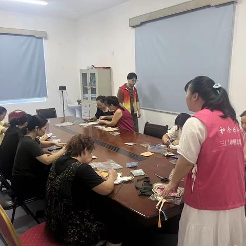 有礼三门.温暖海游/“珍扇迎七夕 锦意满人间 ”望海社区七夕节活动