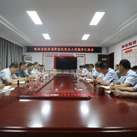 陕西省税务局驻商洛指导组深入商南县税务局开展督导检查工作