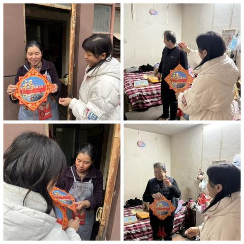 网格力量｜｜“墨香传情、福暖兵心”———华清社区送福字、写春联活动