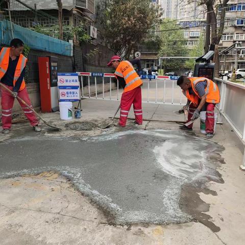 修缮一条暖心路 让平安护航延伸-金光门社区