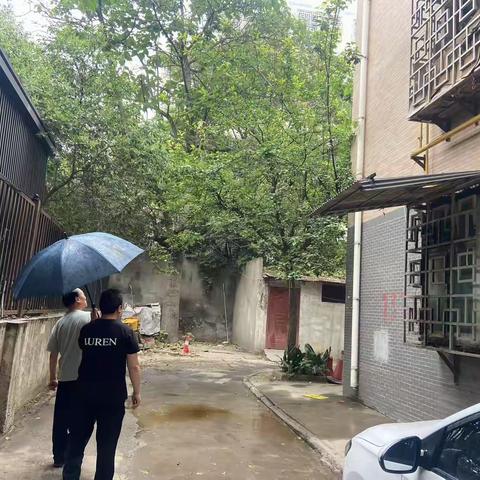 金光门社区开展安全隐患排查