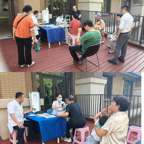 科普进校园 义诊进社区——兴隆街道兴盛社区开展居民健康月活动