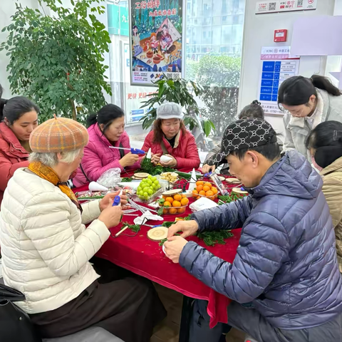 甜蜜暖冬，点亮圣诞—城外支行开展圣诞树手工DIY活动