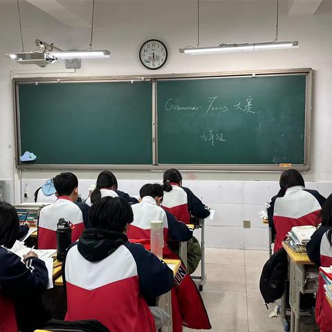 迎难而上 赛出真风采——渠沟镇中学九年级英语Grammar Focus大赛