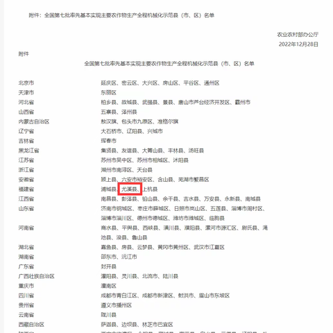 尤溪在全省农机化工作视频培训班上经验交流