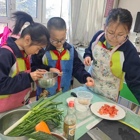 趣味烹饪 乐享其中——育丰小学开展“鸡蛋炒一切”劳动综合实践活动