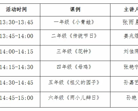 【开心八小 • 教研篇】立足新课标   探索跨学科 ——临沂八小语文“跨学科主题学习”课例交流会