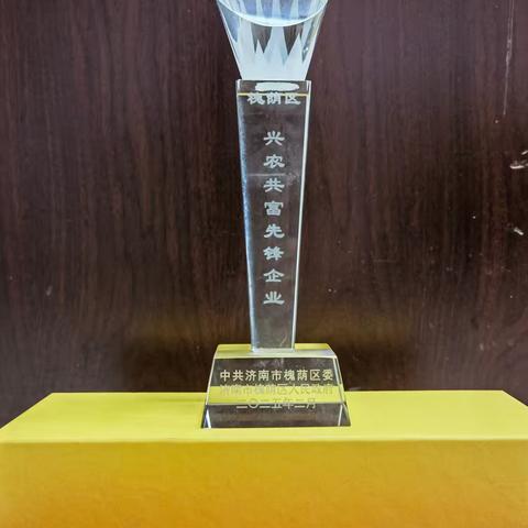 槐荫区十家农业企业获评2024年度服务经济高质量发展突出贡献民营企业