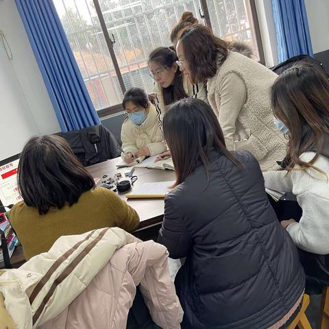 青春绽芳华  磨砺共成长——奚仲中学英语组青年教师目标叙写活动风采