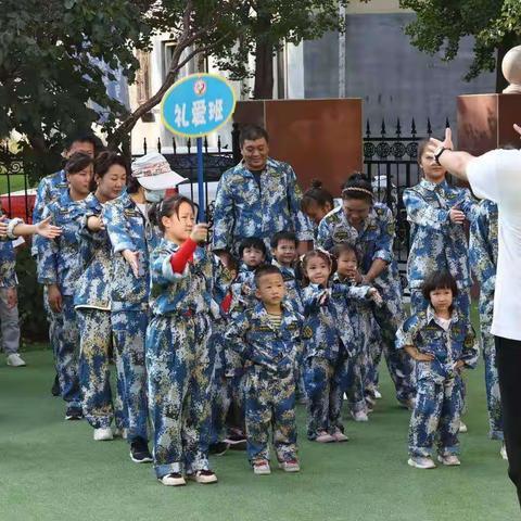 圣慧聪明娃幼儿园“迎十一，爱祖国，萌娃参军记”