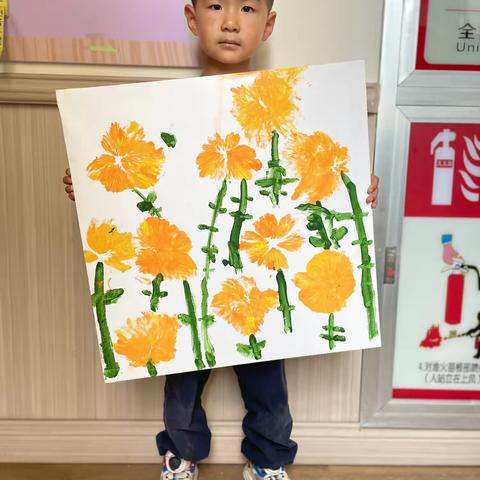 金鹰花园幼儿园小四班孩子作品