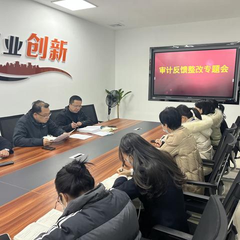 兰创集团计划财务部——审计反馈整改专题会议