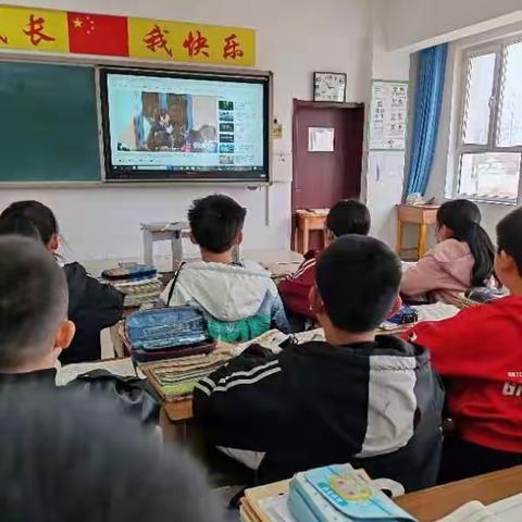 鲍官屯小学—收看“2024年全省中小学安全教育周”安全专题片