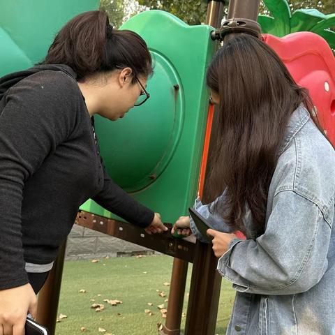 “开展校园安全检查，筑牢校园安全防线”——前张社区幼儿园校园安全检查