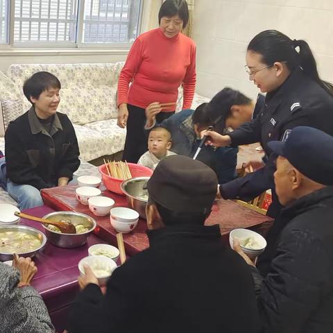 槐店乡槐店村：浓情饺子宴 共创文明风