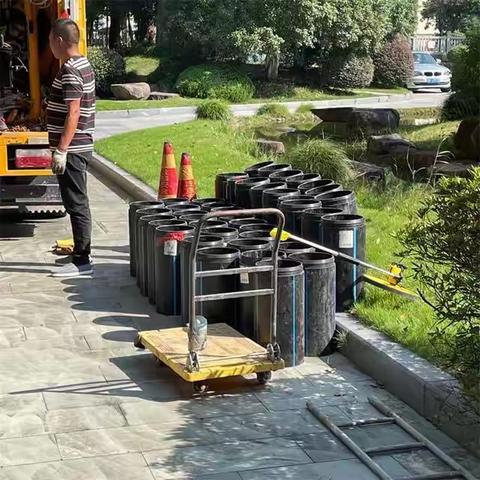 宜兴市张渚镇工厂排污排水管道顶管置换-CCTV检测污水管道