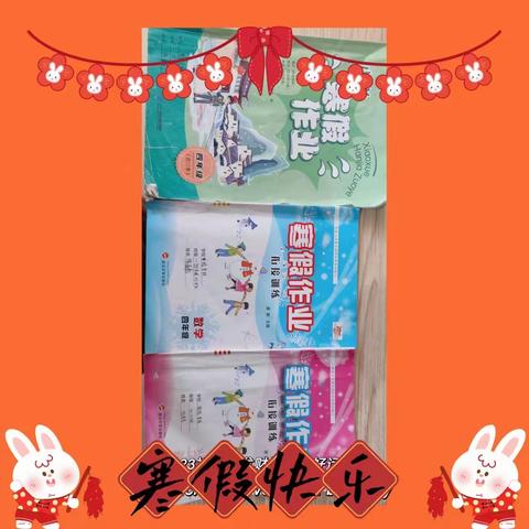 红梅迎雪 玉兔踏青 —快乐寒假生活实记