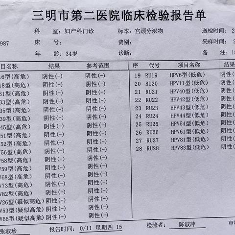 就诊人员基本情况(杨)