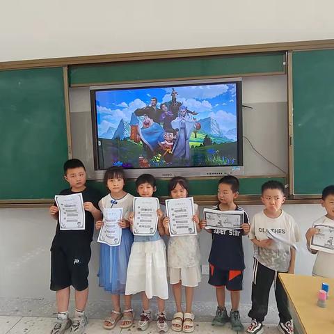 童趣闯关 快乐成长 —杨岐乡文岐小学一二年级无纸笔测评活动