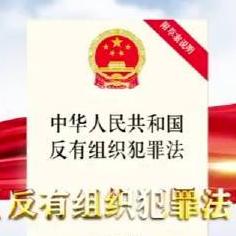 深入宣传贯彻《反有组织犯罪法》保障人民安居乐业