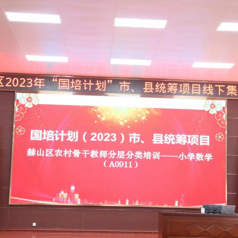专家为帆引路 研修做舟远行 ——赫山区农村骨干教师（小学数学）（A0911-5）工作坊线下培训