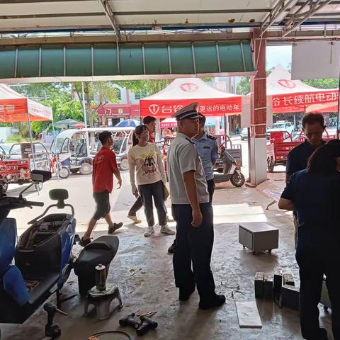 华侨经济区联合市消防支队开展消防安全检查