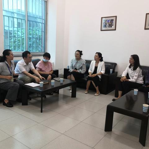 区统计局副局长蒋茜带队到山东中创软件工程股份有限公司调研投入产出报表工作