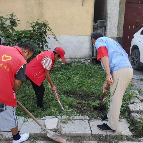 刘家庄村开展全国生态日，提升村居环境活动