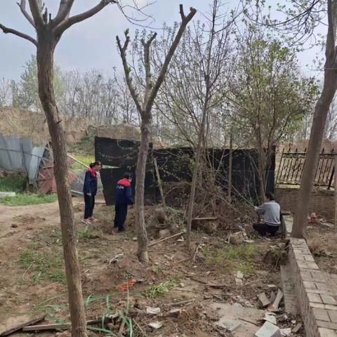 大营镇永乐社区开展“小区环境整治”活动