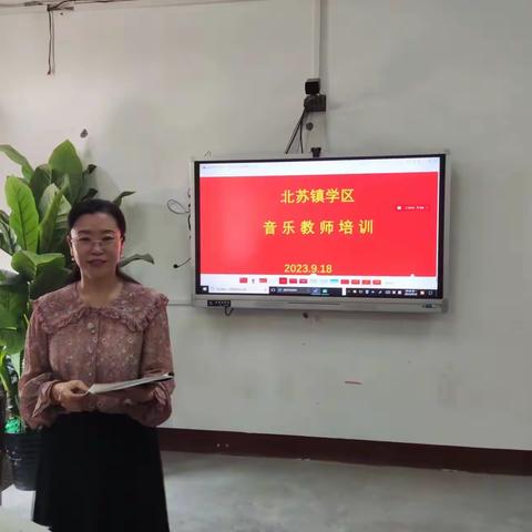 北苏镇学区音乐教师培训