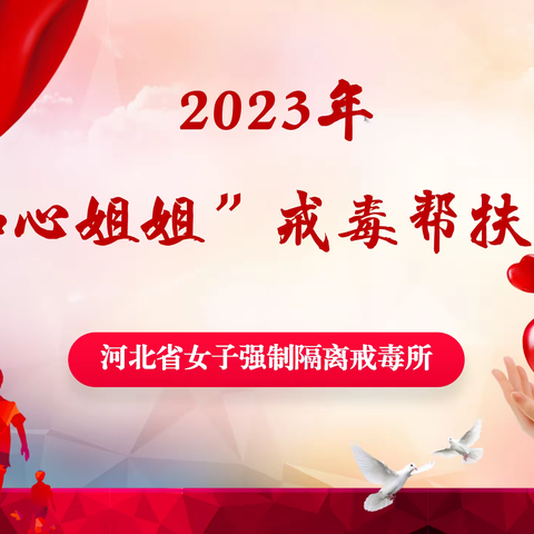 公正执法 开门纳谏 爱心助力—省女子所召开2023年“知心姐姐”戒毒帮扶恳谈会