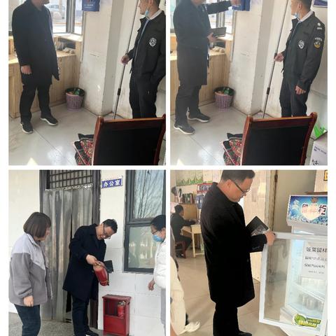【肥乡区第二督学责任区】常耳寨中学校园安全专项督导