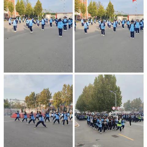 【肥乡区第二督学责任区常耳寨中学】督阳光课间 助力学生快乐成长