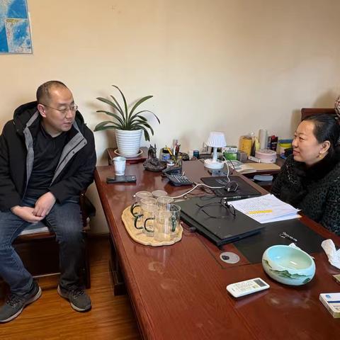 药山街道联合区统计局走访调研辖区重点企业
