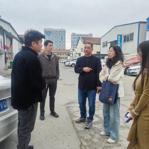 药山街道开展待拆迁区域企业服务对接工作