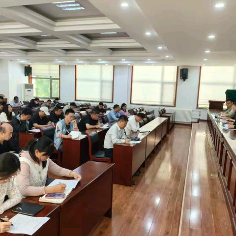 药山街道召开项目税收规范管理工作推进会