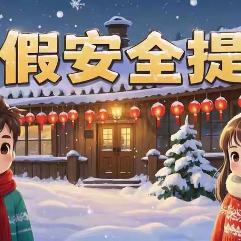 快乐假期，安全护航！ ——春节放假通知及安全提示