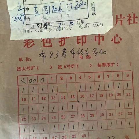 1993年领导在广场东植树（三十年市景变化）