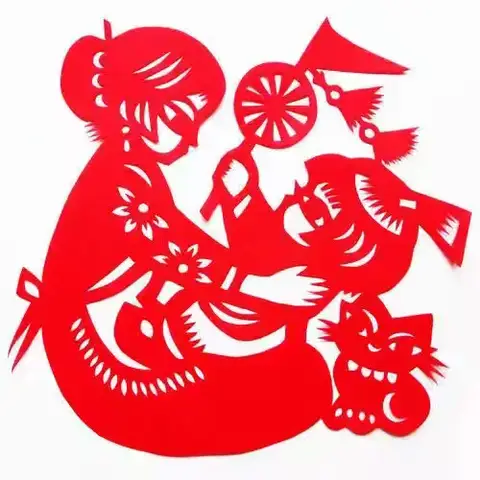 武家村童伴之家——“童心智慧，巧手剪剪”剪纸美篇