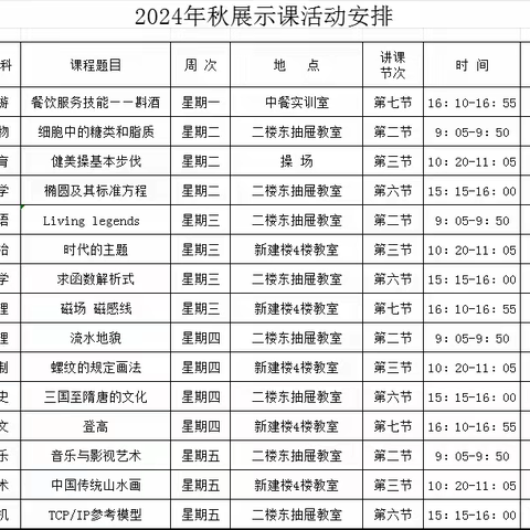 优课展示绽风采，集体教研共进步——我校举办展示课活动