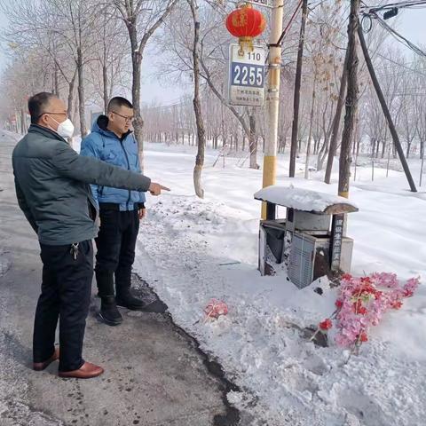 新春刚过兰州湾镇对各村人居环境进行监督检查，反馈问题整改，确保人居环境实现开门红