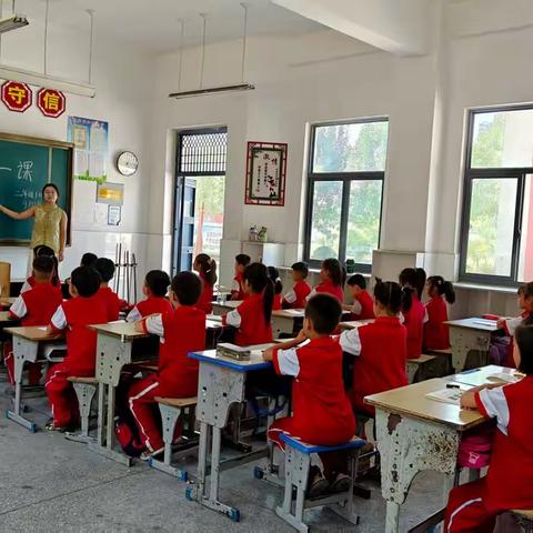 起航新学期 健康伴成长—东明县陆圈镇油寨小学开学第一课主题教育活动
