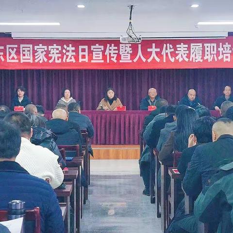 桥东区新联会部分会员作为人大代表参加国家宪法日宣传暨人大代表履职培训活动