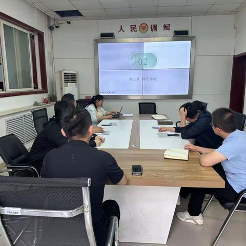 济北街道退役军人服务站开展“月月学”活动