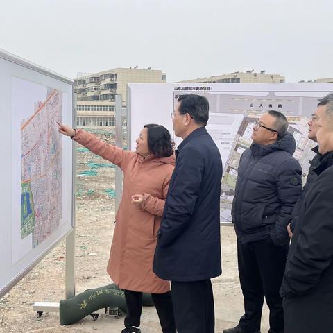 区政协主席王勇到东关街道调研重点项目建设推进情况