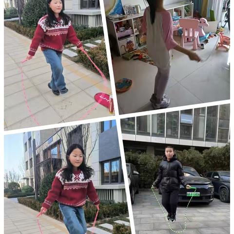 石家庄市友谊大街小学 （三）19班 寒假体育锻炼