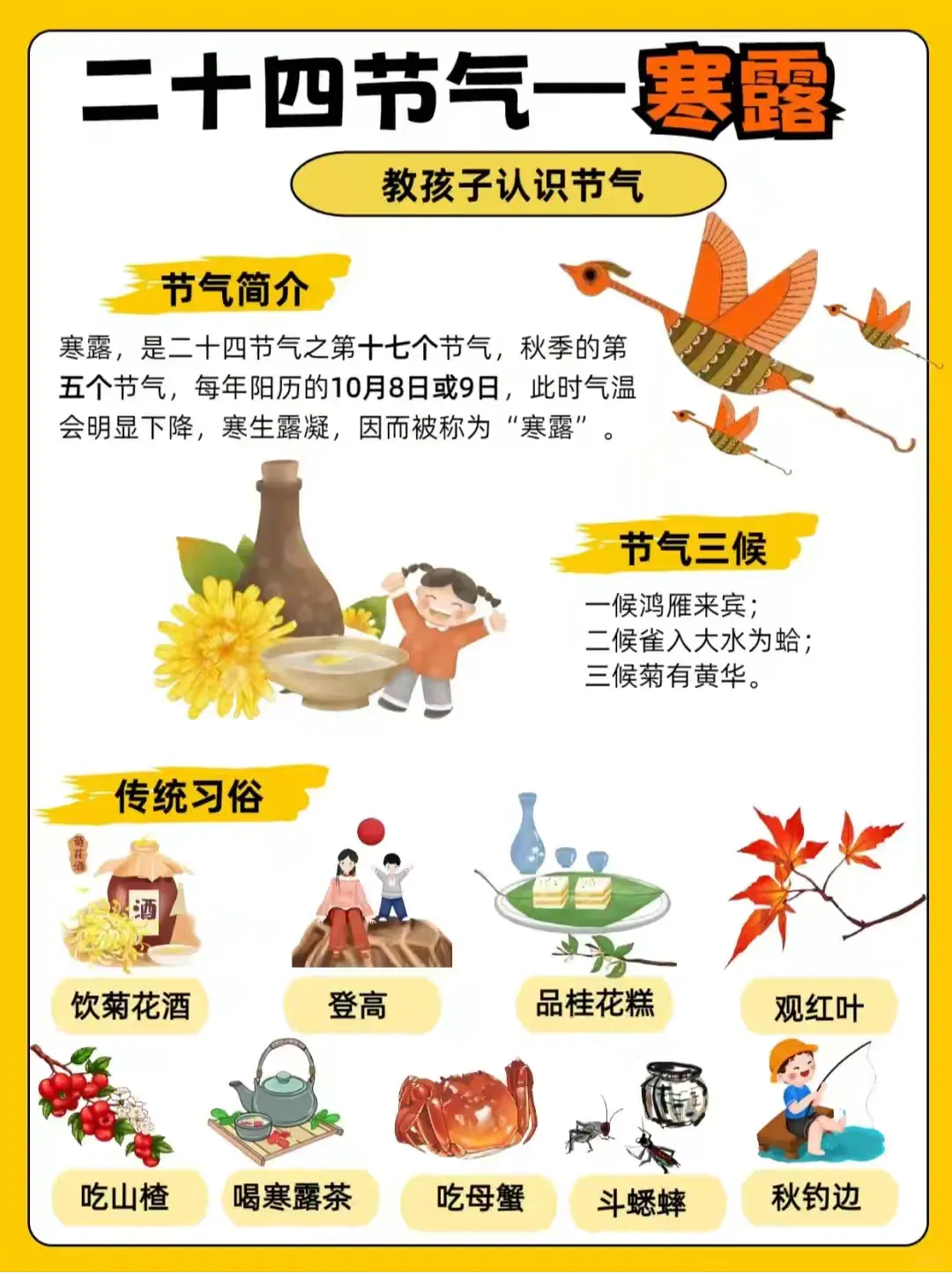 简篇-二十四节气之寒露