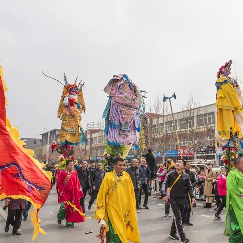 春节哪里最热闹，那就是滑县道口的火神庙会