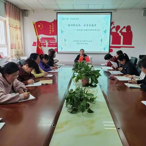 “三抓三促”行动进行时丨“培训促成长，分享共提升”兰州新区秦川镇中心小学数学教师培训成果汇报会